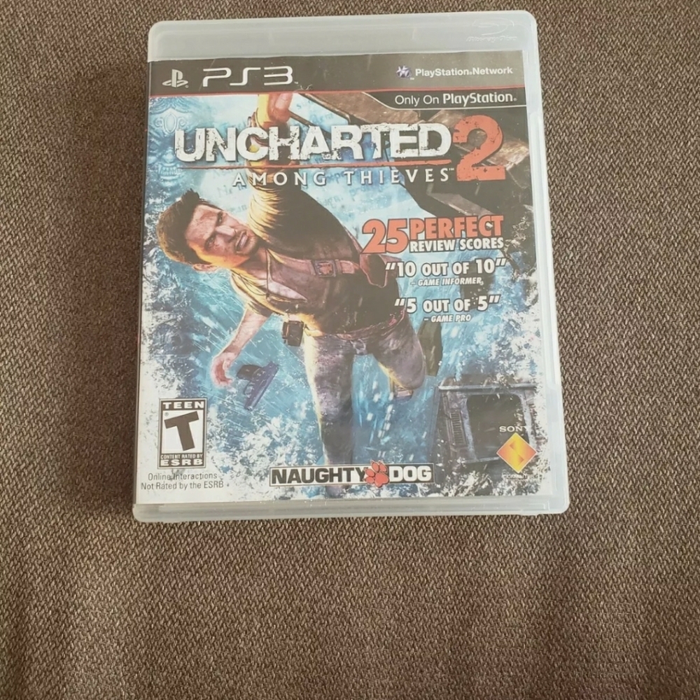 PS3 Uncharted 2 Among Thieves Video Game